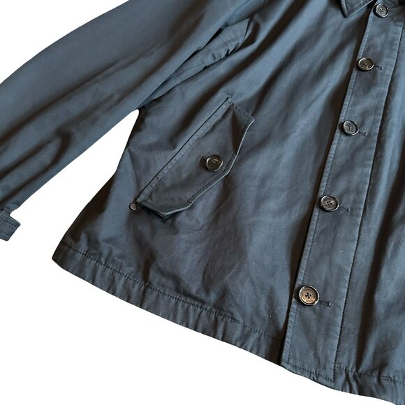 Ralph Lauren Purple Label Zip Button Trench Coat Jacket Waist Length Size XXL 2X - Picture 3 of 12